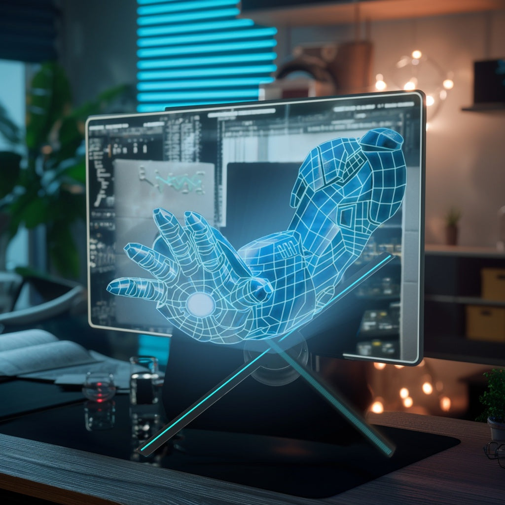 3D Holographic Projector Fan for Gaming Rooms