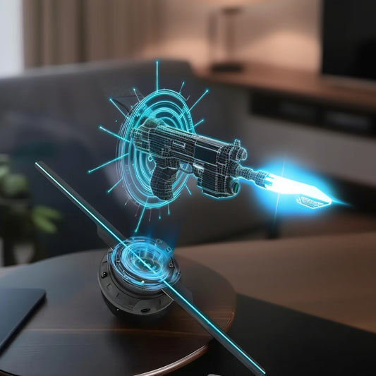3D Holographic Projector Fan for Gaming Rooms