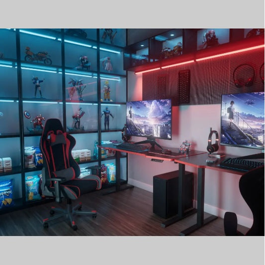 Electric Standing Gaming Desk (55-Inch Adjustable Height)