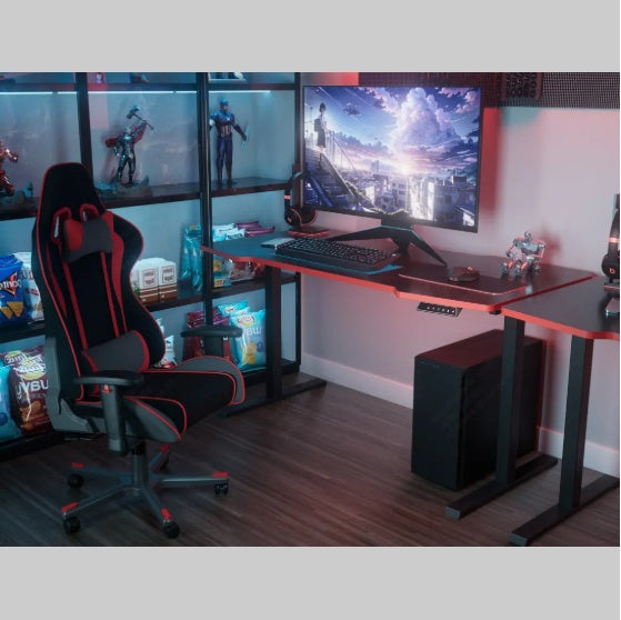 Electric Standing Gaming Desk (55-Inch Adjustable Height)